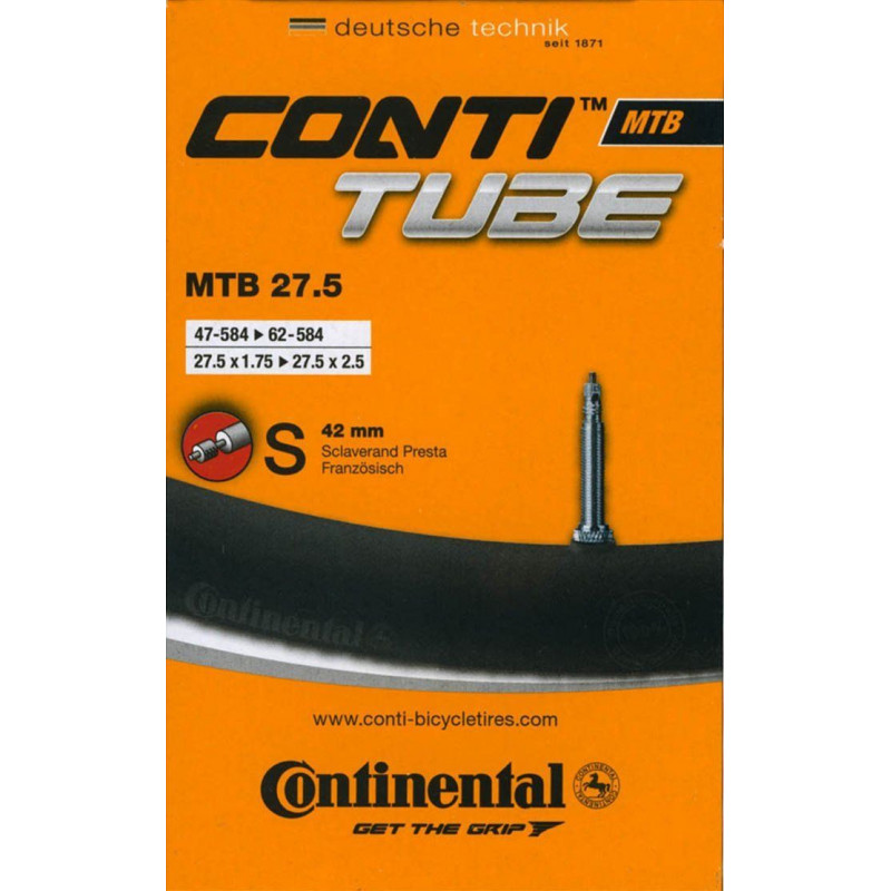 Camera D´aria Continental MTB 27.5x1.75/2.50 Valvola Presta 42 mm