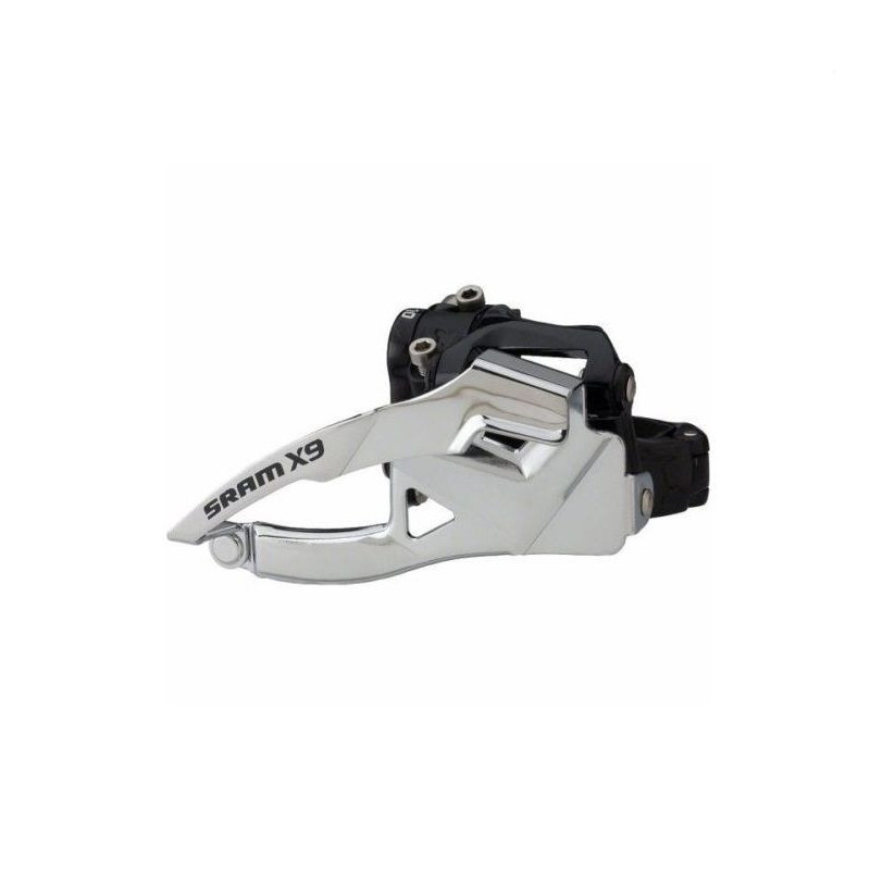 Deragliatore Sram X-9 2x10 Collare Basso Top Pull Deragliatore Sram X-9 2x10 Collare Basso Top Pull