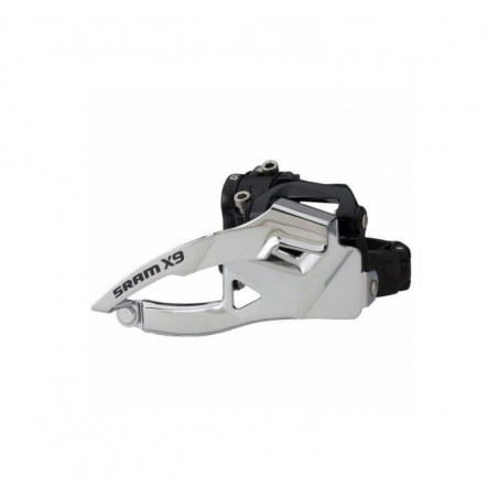 Deragliatore Sram X-9 2x10 Collare Basso Top Pull Deragliatore Sram X-9 2x10 Collare Basso Top Pull