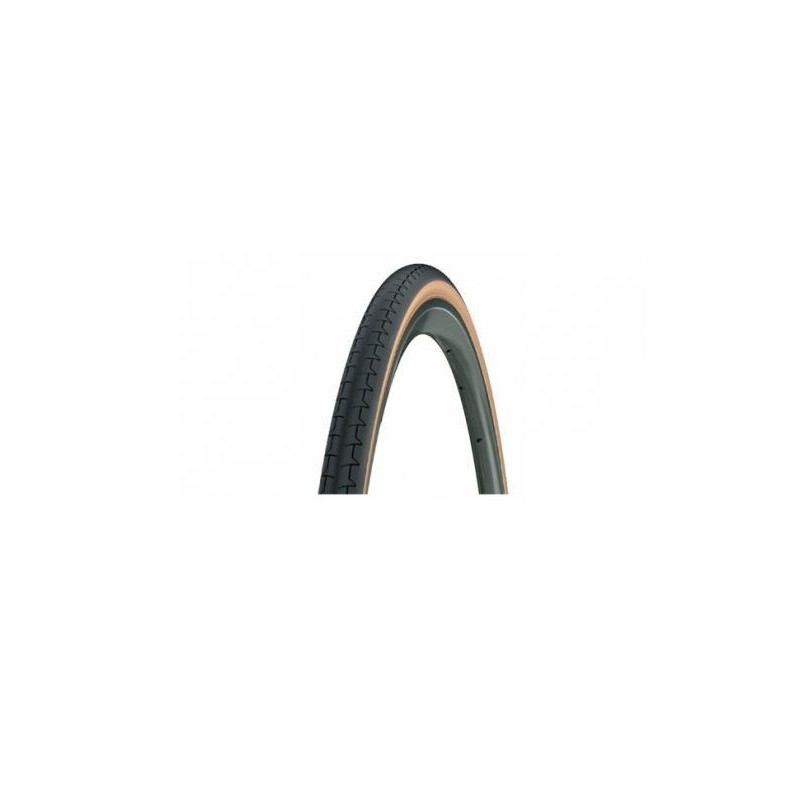 Cubierta Michelin Dynamic Classic 700x25 Negro/Marrón Rígida Cubierta Michelin Dynamic Classic 700x25 Negro/Marrón Rígida