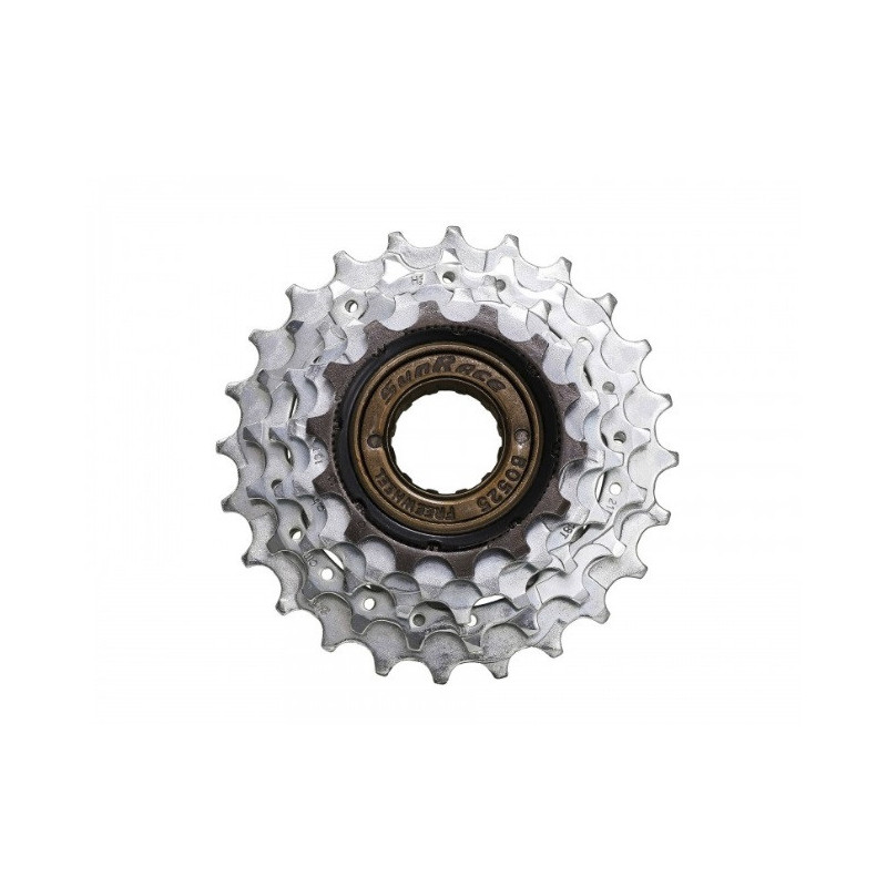 Ruote Libera Sunrace 5V 14/24 MFR2A Argento/Nero