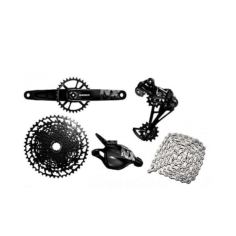 Grupo Sram NX Eagle 12x1 Bielas DUB Boost 175 32D