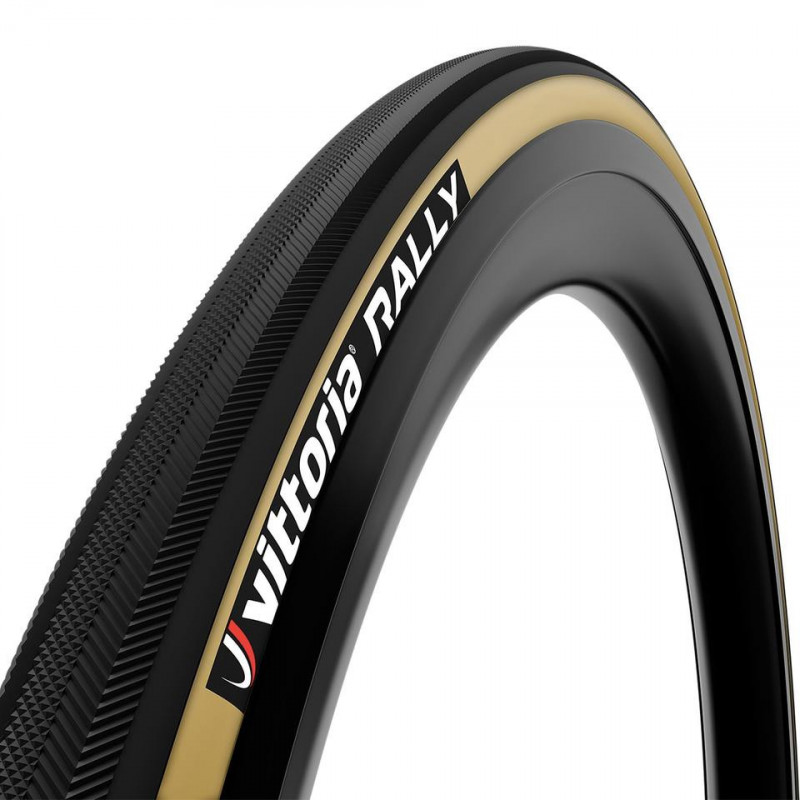 Tubular Vittoria Rally 700x25 Nero/Crema Tubular Vittoria Rally 700x25 Nero/Crema