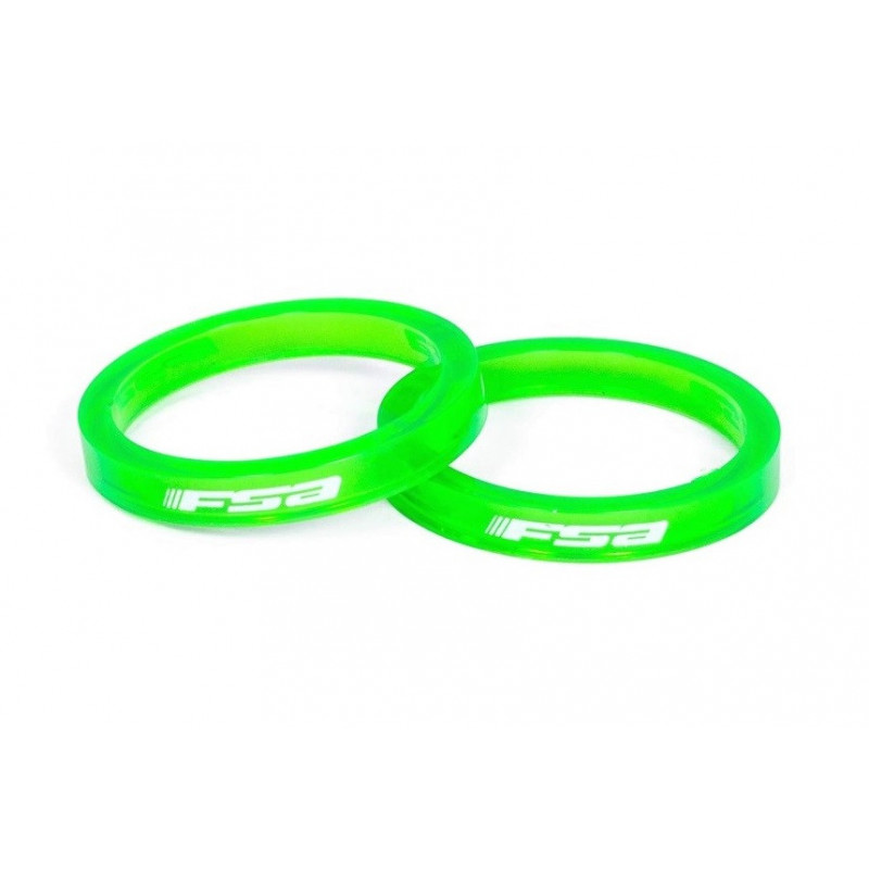 Separador Dirección FSA Metacrilato 5 mm Verde Separador Dirección FSA Metacrilato 5 mm Verde