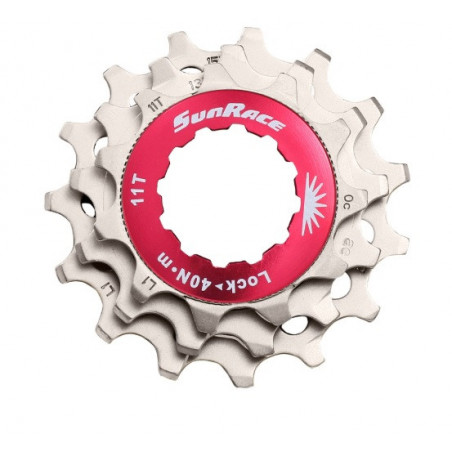 Coronas Cassette Sunrace 11/13/15 Cassette 11v Plata