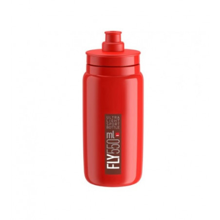 Borraccia Elite Fly Rosso Logo Bourdeaux 550 ML Borraccia Elite Fly Rosso Logo Bourdeaux 550 ML
