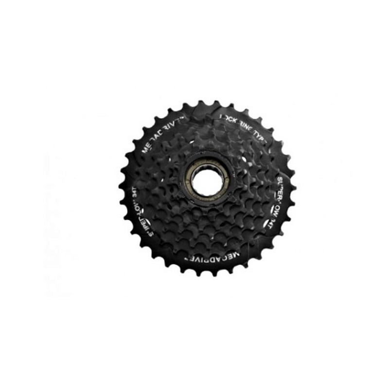 Ruote Libera Sunrace 7v 14/34 M300 Nero