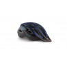 Casco Met Crossover Azul/Negro Mate