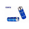 Reposa Pies CLB BMX Aluminio Azul/Plata Roscados