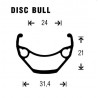 Ruote Posteriore Gurpil Disc Bull 26' Cassette Disc 6T