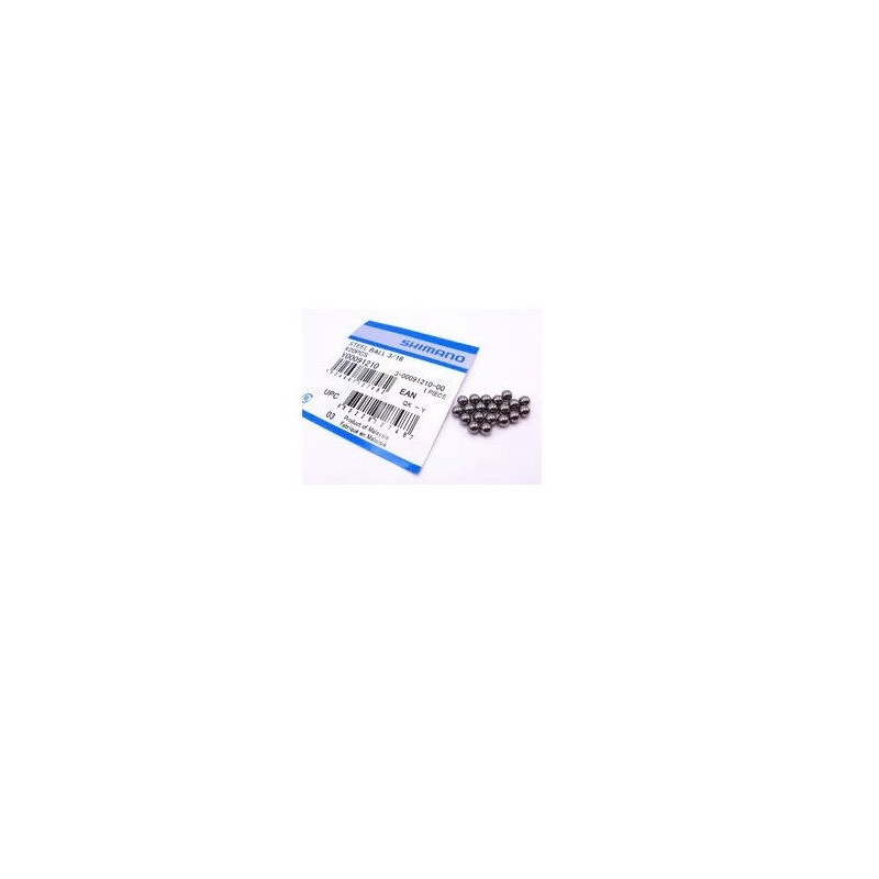 Sfere Mozzi Shimano 3/16 Bolsa 20 Pezzi