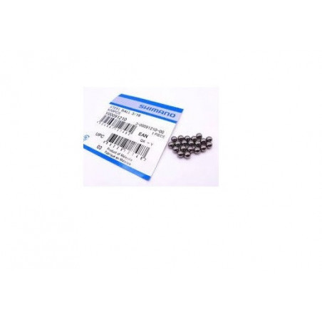 Sfere Mozzi Shimano 3/16 Bolsa 20 Pezzi