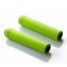 Puños Manillar CLB Silicone Verde Fluo