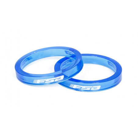 Distanziatori Serie Sterzo FSA Policarbonato 5 mm Blu
