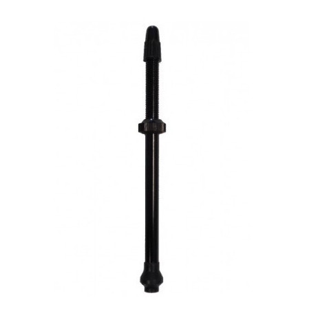 Válvula Tubeless CLB Presta Aluminio 80 mm Negro Válvula Tubeless CLB Presta Aluminio 80 mm Negro