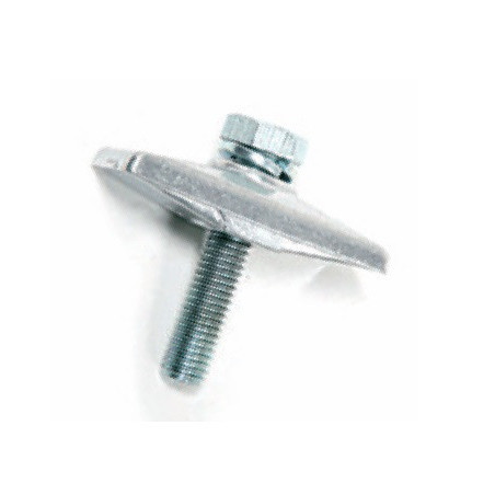 Placa Patilla Soporte Lateral CLB Aluminio Plata Placa Patilla Soporte Lateral CLB Aluminio Plata