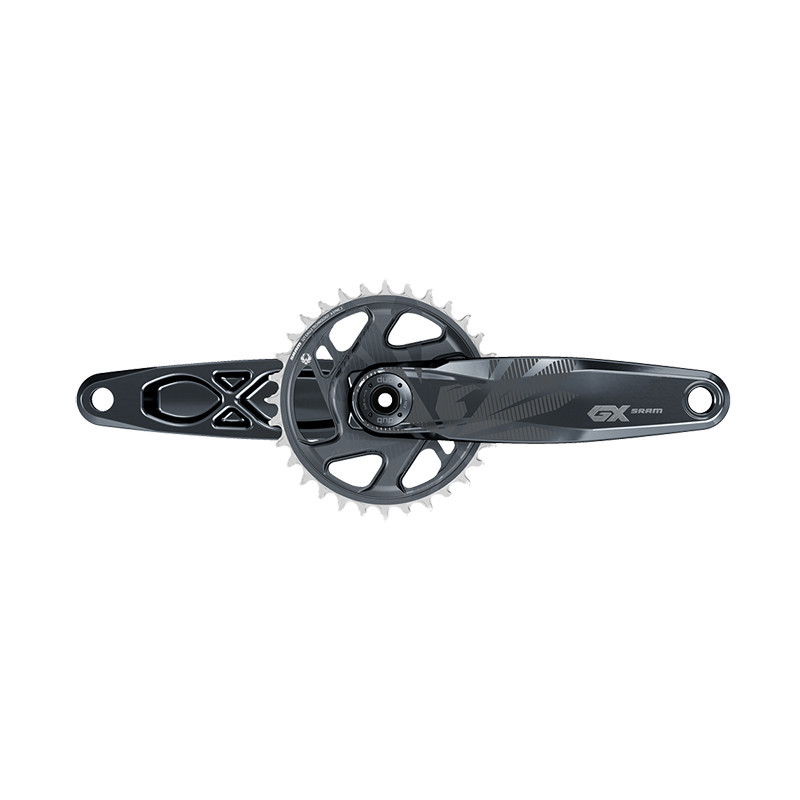 Guarniture Sram GX Eagle 12x1 Dub Boost 148 32D 175 mm Grigio Lunar