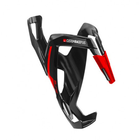 Portabidón Elite Custom Race Plus Negro Glossy/Rojo