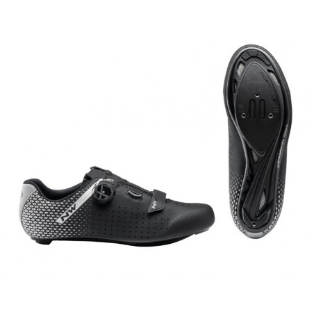 Scarpe Northwave Core Plus 2 Nero/Argento