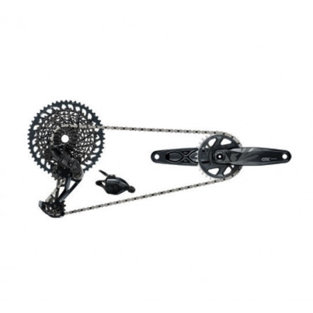 Grupo Sram GX Eagle 12x1 10/52 Bielas DUB 175 32D Grigio Lunar