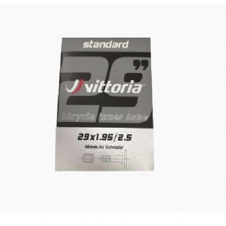 Cámara Vittoria Standart 29X1.95/2.50 Válvula Standart 48 mm Cámara Vittoria Standart 29X1.95/2.50 Válvula Standart 48 mm