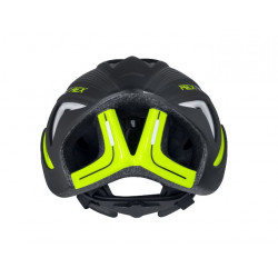 Casco Force Rex Negro/Amarillo Fluo