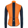 Chaqueta Santini Nebula Windbreaker Naranja Fluo