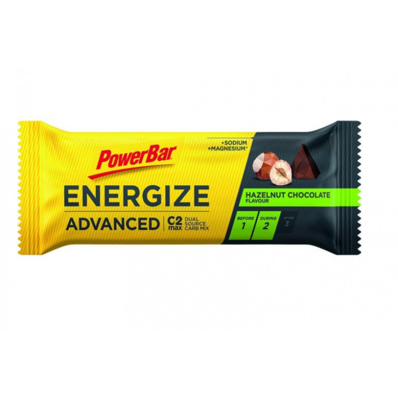 Barrette PowerBar Energize Nocciolo/Cioccolato
