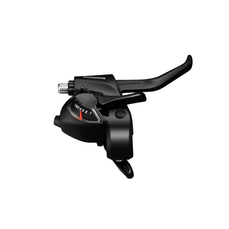 Maneta Derecha Cambio/Freno Shimano ST-EF41 6V Negro