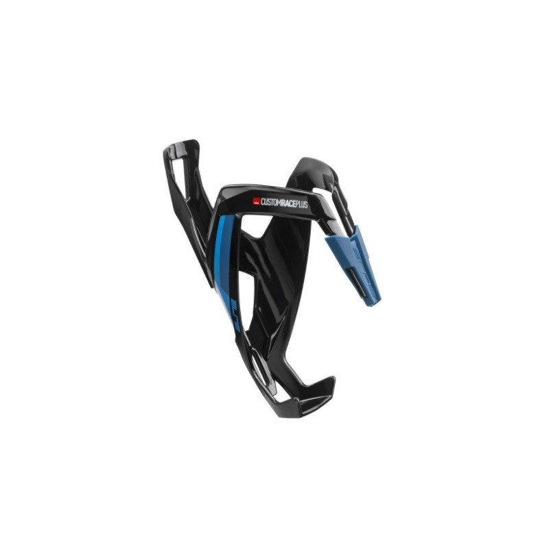 Portabidón Elite Custom Race Plus Negro Glossy/Azul