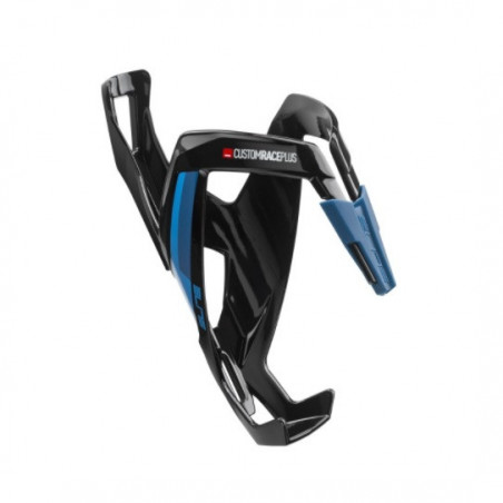 Portabidón Elite Custom Race Plus Negro Glossy/Azul
