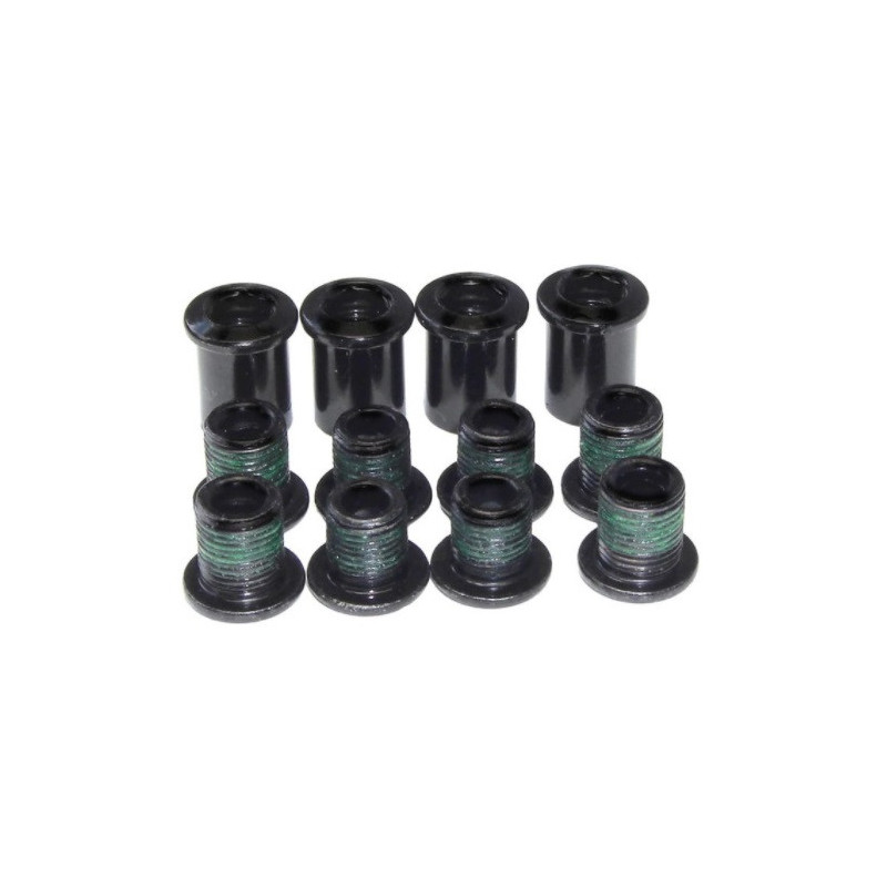 Tornillos Platos Truvativ Doble Largos Acero Negro