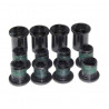 Tornillos Platos Truvativ Doble Largos Acero Negro