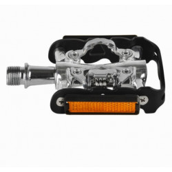 Pedali M-Wave Peasy Mixtos SPD Nero