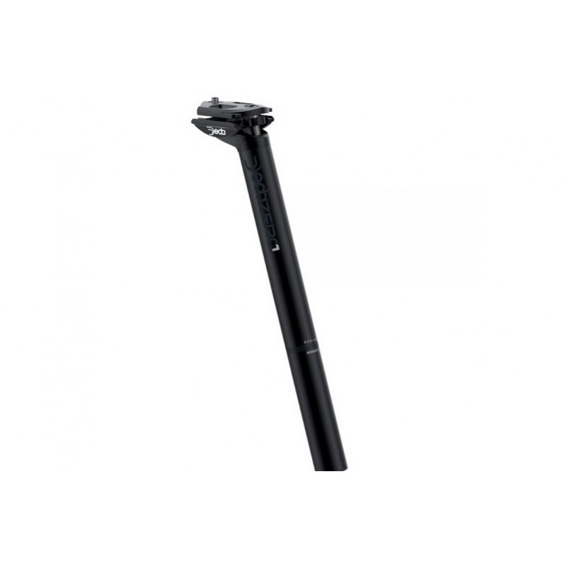 Tija Sillín Deda Zero1 Negro BOB 31.6x350 mm