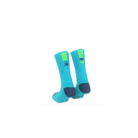 Calcetines Kalas Race High Ride Coffee Aqua