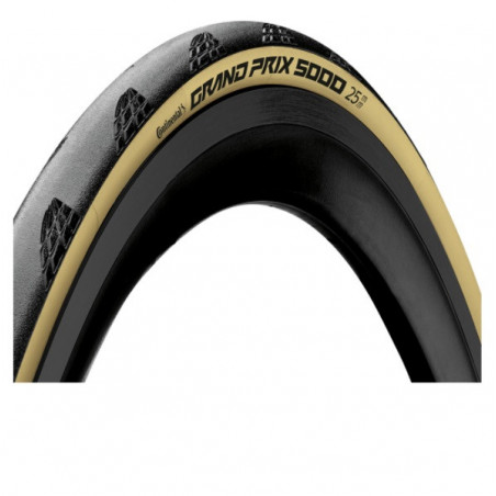 Coperture Continental Grand Prix 5000 700x25 Nero/Crema
