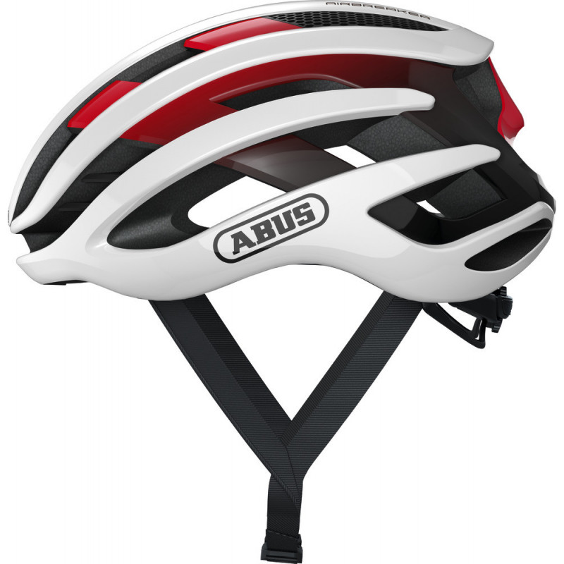 Casco Abus Airbreaker Blanco/Rojo