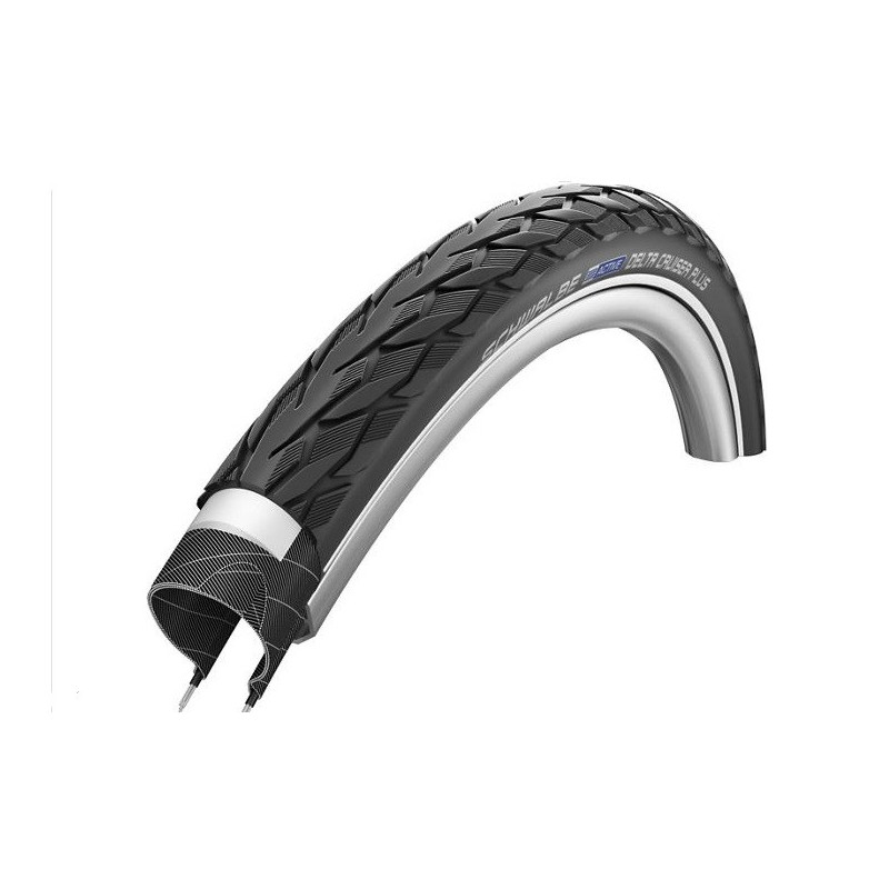 Cubierta Schwalbe Delta Cruiser Plus 700x32 Active Reflectante Rígida