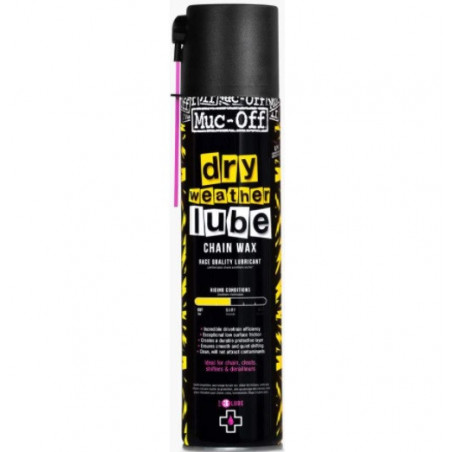 Aceite Lubricante Muc-Off Dry Wheather Lube Spray 400 ml