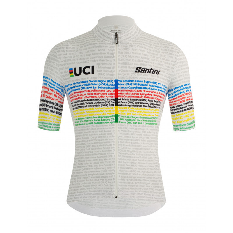 Maillot Santini UCI 100 Aniversario Manga Corta