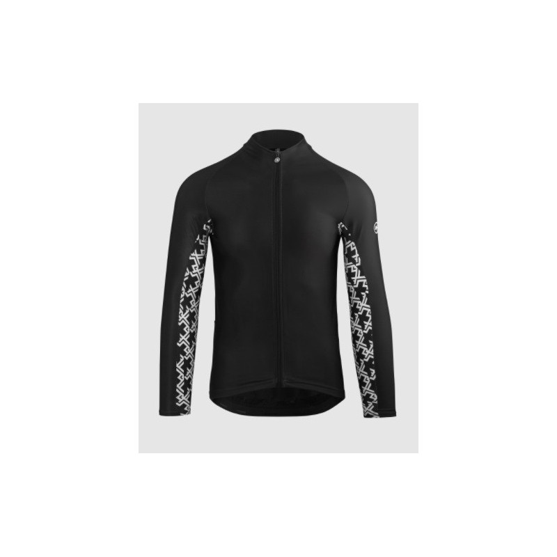 Maillot Assos Mille GT Spring Fall Manga Larga Negro
