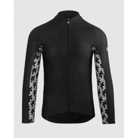 Maillot Assos Mille GT Spring Fall Manga Larga Negro Maillot Assos Mille GT Spring Fall Manga Larga Negro