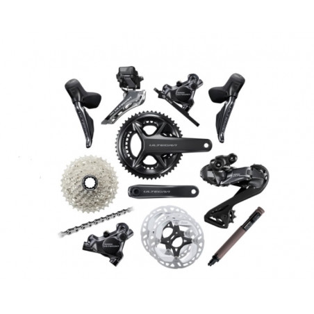 Grupo Shimano Ultegra R-8100 DI2 Disc 12 Velocidades