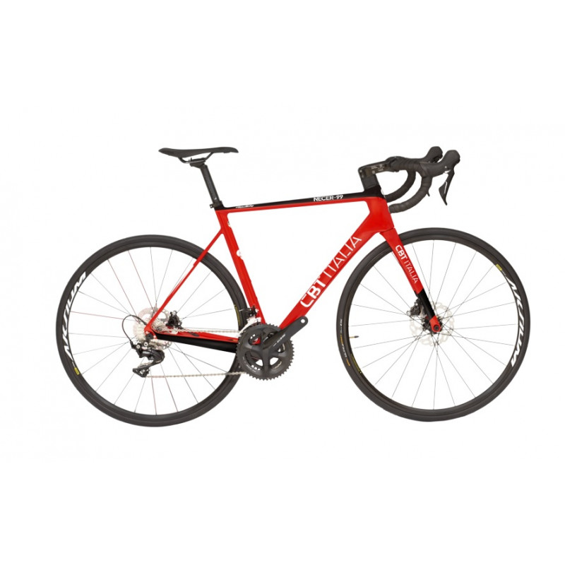 Bicicleta CBT Italia Necer 99 Shimano 105 R7000 Disc Rojo