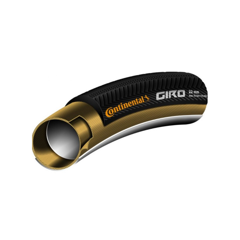 Tubolare Continental Giro 700x22 mm Nero/Crema