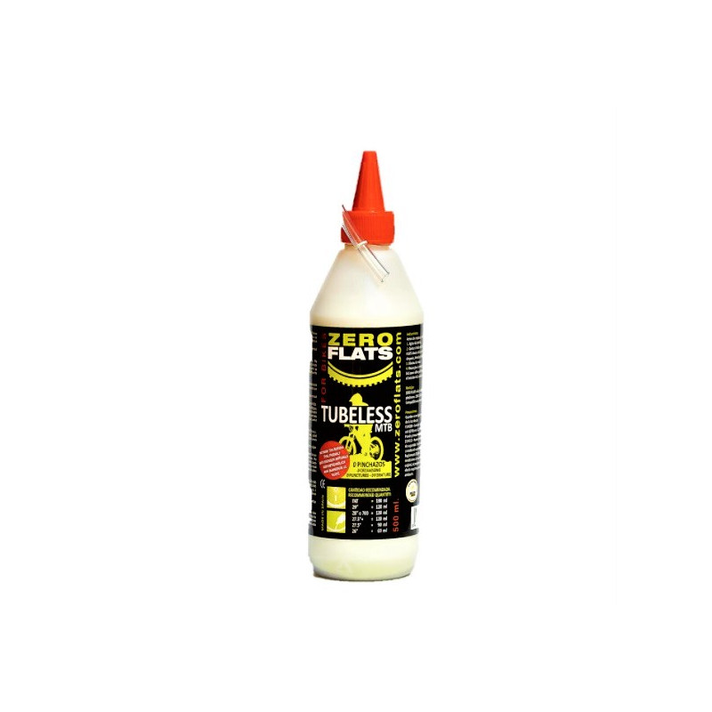 Líquido Antipnchazos/Sellante ZeroFlats Tubeless MTB 500 ml