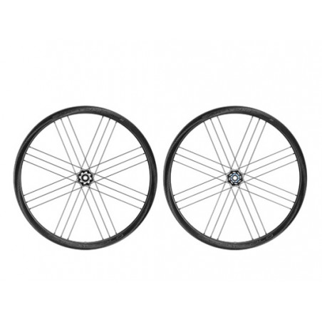 Ruedas Campagnolo Bora WTO 33 Disc 2WF Cubierta Dark