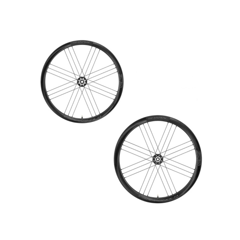 Ruedas Campagnolo Shamal Carbon Disc Cubierta 2WF