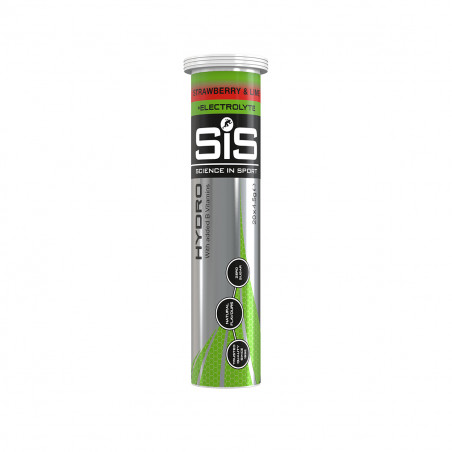 Tabletas SIS GO Hydro Electrolite Fresa/Lima Bote 20 Unidades